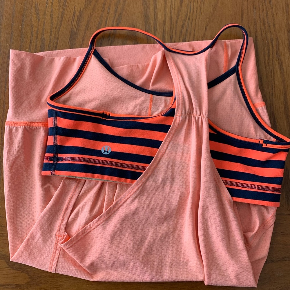 Lululemon No Limits Tank with built in bra